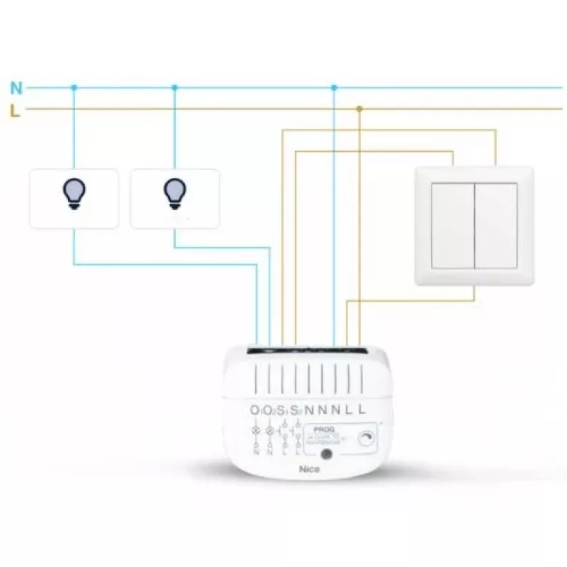 Nice DoubleDimmer Control (FGD-223 EU) - 2-kanaliline LED-hämardi