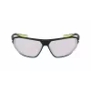 NIKE AEROSWIFTEDQ0 Unisex Sport Päikeseprillid - Matt Must, Hall Toon, 65 mm Lääts