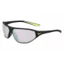NIKE AEROSWIFTEDQ0 Unisex Sport Päikeseprillid - Matt Must, Hall Toon, 65 mm Lääts