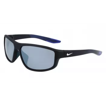 NIKE Brazenfield meeste päikeseprillid - matt must raam, hallid polükarbonaat läätsed, 62/14/130 mm