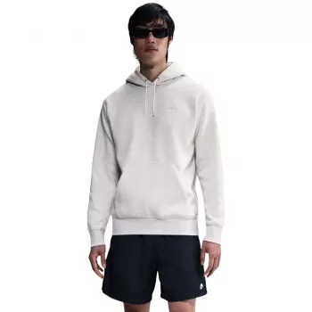 Nike Club Fleece meeste dressipluus kapuutsiga tumehall kanarbik/valge XL