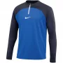 Nike Dri-FIT Academy Drill Top meeste veerandtõmblukuga dressipluus sinine/tumesinine 2XL DH9230-463