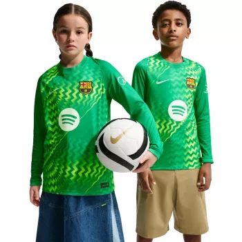 Nike FC Barcelona Stadium väravavahi laste jalgpallisärk 2026/27 roheline II3610-324 S