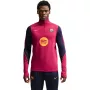 Nike FC Barcelona Strike meeste jalgpalli särk, Burgundia 621, suurus S