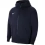 Nike Park 20 Fliisist täispikkade tõmblukuga kapuutsiga dressipluus Midnight Navy CW6891 451