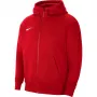 Nike Park 20 fliisist täistõmblukuga kapuutsiga dressipluus ülikoolipunane CW6891 657