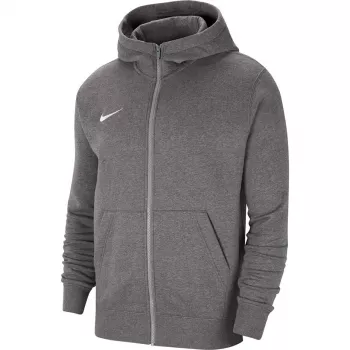Nike Park 20 meeste fliisist täistõmblukuga kapuutsiga dressipluus tumehallikirju CW6891-071