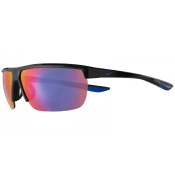 NIKE Unisex NIKETEMPESTSE Päikeseprillid - 67/12/122 mm - Matt Must Raam, Suitsuhall Lääts