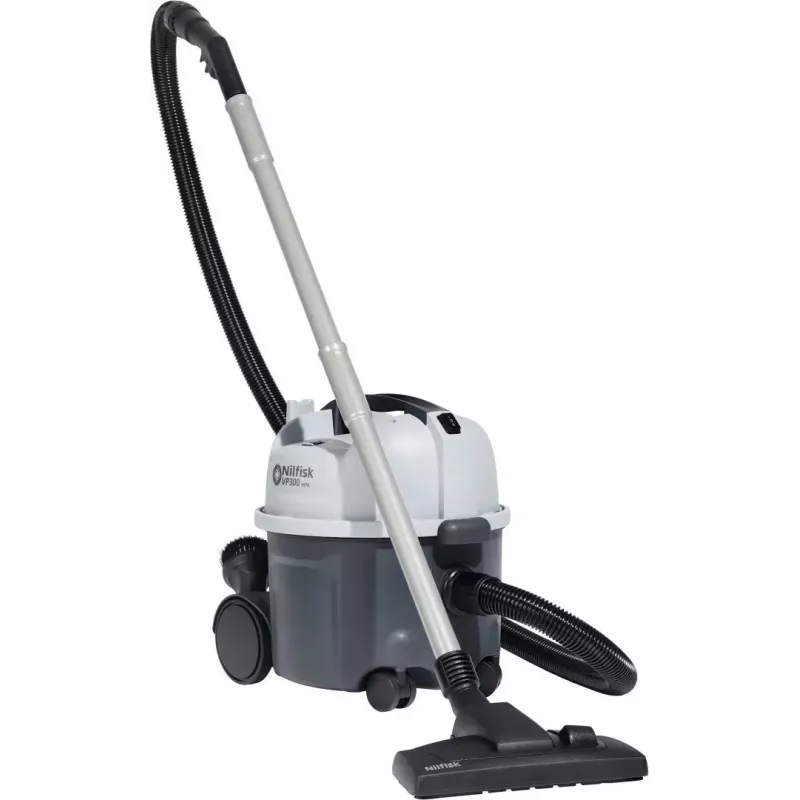 Nilfisk 107421157 Taaskasutatud plastist kuivtolmuimeja, 800 W, 10 L, 69 dB, 10 m kaabel
