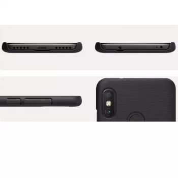 Nillkin Super Frosted Shield Case for Xiaomi Redmi Note 6 Pro - Must