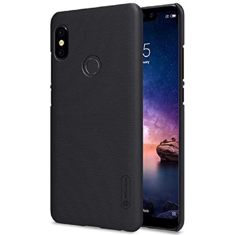 Nillkin Super Frosted Shield Case for Xiaomi Redmi Note 6 Pro - Must