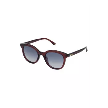 NINA RICCI Naiste Päikeseprillid SNR264-500AFD Havana Pruun Gradient Liblikas