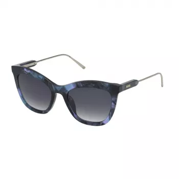 NINA RICCI Naiste päikeseprillid SNR300-5209MC Pruun Havana Liblikakujuline Raam UV400