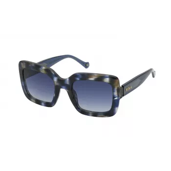 NINA RICCI Naiste päikeseprillid SNR322530811 Havana atsetaat, pruun lääts, 53/23/140 mm