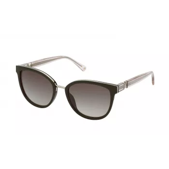 NINA RICCI Naiste Päikeseprillid SNR3585406WT - Läbipaistev Hall Raam, Hall Gradient Lääts, 54/19/140 mm