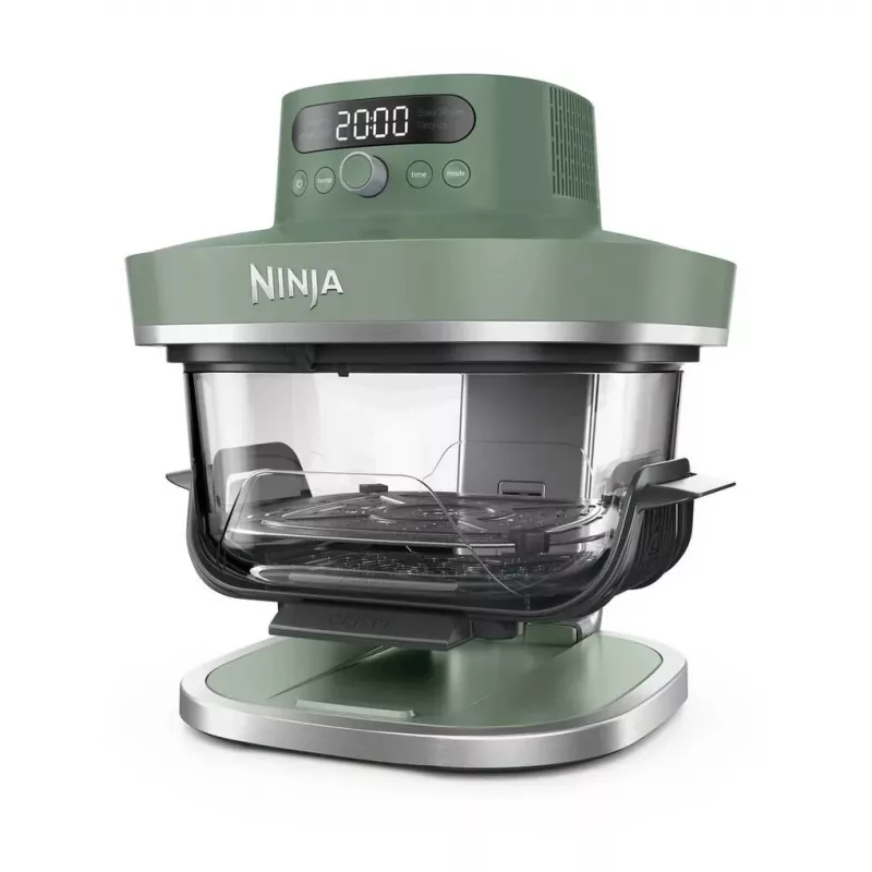 Ninja AS090EUGN 5-in-1 XL klaasist õhufritüür Crispi Pro, 5,7 L, 2050 W, samblaroheline
