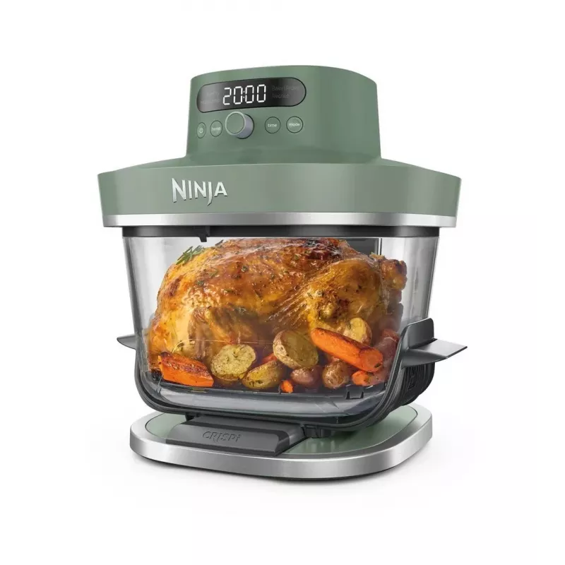 Ninja AS090EUGN 5-in-1 XL klaasist õhufritüür Crispi Pro, 5,7 L, 2050 W, samblaroheline