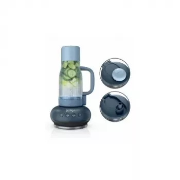 Ninja BlendBoss DB351EUCY 1200W lauablender 2,1L kannu ja 700ml isikliku tassiga, Cyberspace