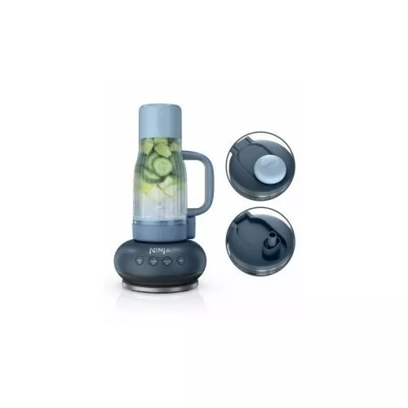 Ninja BlendBoss DB351EUCY 1200W lauablender 2,1L kannu ja 700ml isikliku tassiga, Cyberspace
