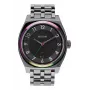 NIXON Meeste Kell A325-1698-00 40mm Roostevabast Terasest Korpuse ja Nahkrihmaga, Jaapani Kvarts