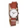 NIXON Women's Watch A403-1749-00 26mm Rose Gold-Tone Stainless Steel and Taupe Leather