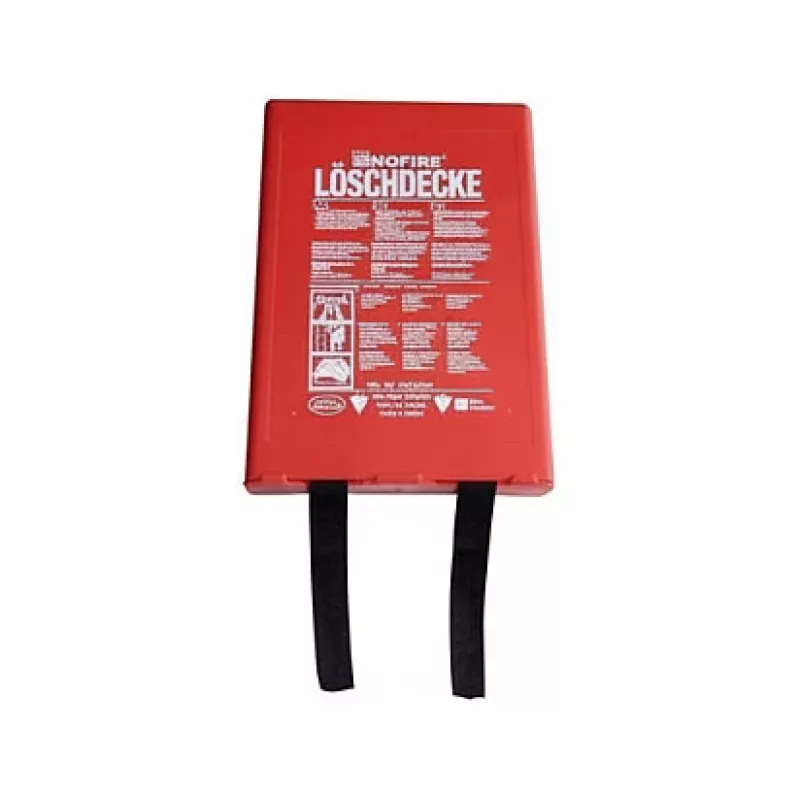 No Fire Fire Blanket NO 120x120 in Wall Box