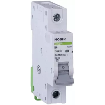 NOARK Ex9BN 1P B16 miniatuurne kaitselüliti, 16 A, 6 kA, B-kõver, 1-pooluseline, DIN-liist