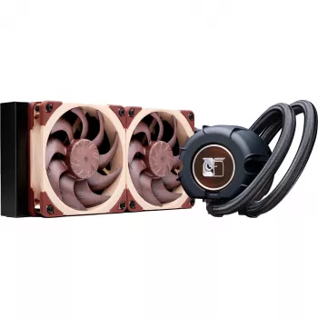 Noctua NL-LC1-24 Madala Profiiliga CPU Õhujahuti AMD AM4 (Ryzen) jaoks - Must/Pruun