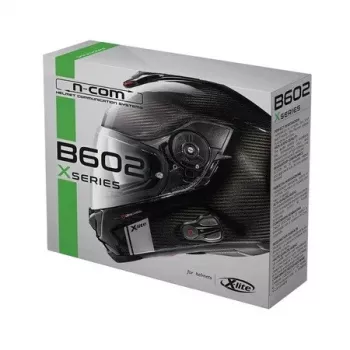 Nolan N-Com B602 X mootorratta Bluetooth-intercom-süsteem - üksik komplekt, must