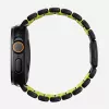NOMAD Stratos Band - Titaanist käevõru Apple Watch 49mm jaoks koos FKM-iga (Must titaan, Volt FKM)
