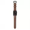 NOMAD Traditional Band - Horween Nahkrihm Apple Watch 46mm/49mm, Rustic Brown, Must Riistvara
