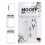 Noosy NS-SIM-WH SIM-kaardi adapteri komplekt valge (Nano/Micro Micro/Standard, 3 adapterit + väljavõtunõel)