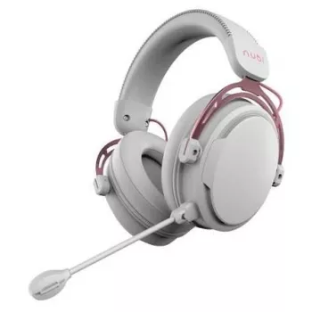 Nubi NH1 juhtmega kõrvaklappidega mängupeakomplekt eemaldatava boom-mikrofoniga, 50mm draiverid, 3,5mm pistik, roosa kuld