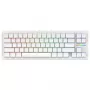 Nubi NK68 HE G3MS Magnetite Ice Switch US White 65% Hall Effect mänguklaviatuur