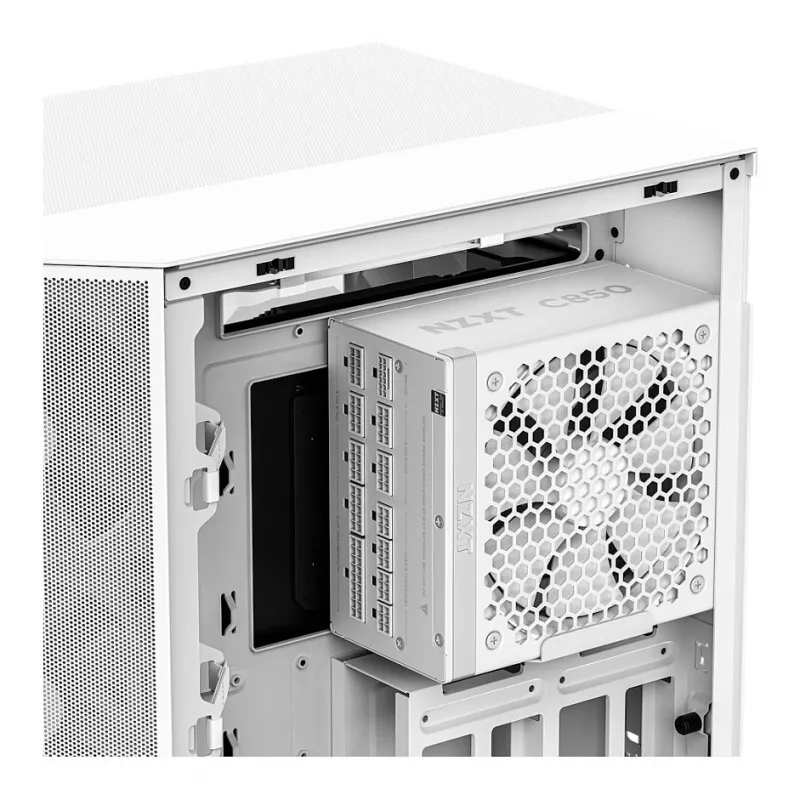 NZXT C850 Gold ATX 3.1 täismodulaarne toiteplokk - 850W, 80 PLUS Gold, valge