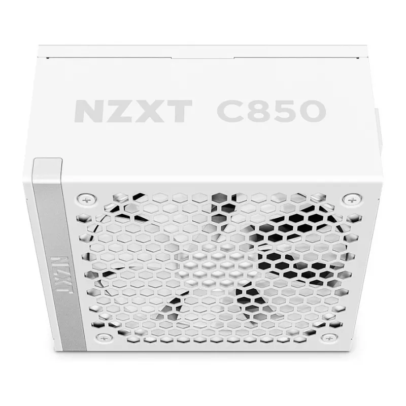 NZXT C850 Gold ATX 3.1 täismodulaarne toiteplokk - 850W, 80 PLUS Gold, valge