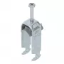OBO Bettermann BS-H2-K-22 FT Kaheosaline U-polt klamber, 16-22 mm, kuumtsingitud teras (seeria 2056)