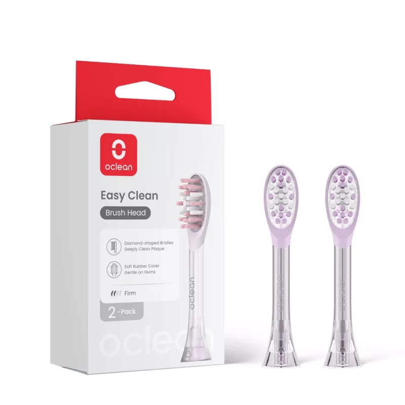Oclean Brush Head Ease 2 tk P1K4 Roosa