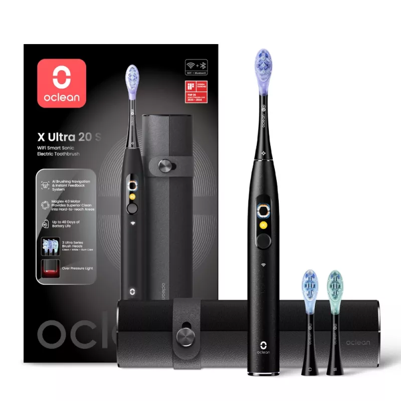 OCLEAN X Ultra 20 S Must elektrihambahari