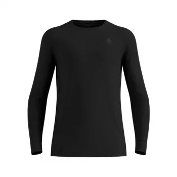 Odlo BL Top Crew Neck Long Sleeve Merino 260 meeste aluskiht T-särk, must, suurus L