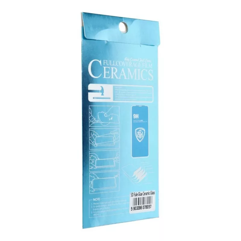 OEM 5D Full Glue Ceramic Glass Screen Protector for Samsung Galaxy A26 5G Black