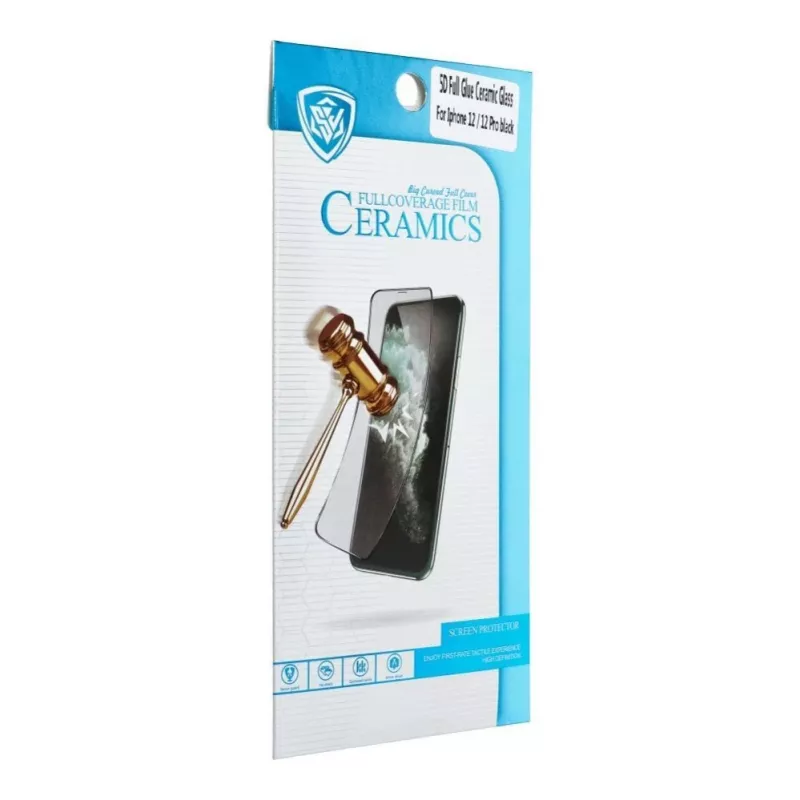 OEM 5D Full Glue Ceramic Glass Screen Protector for Samsung Galaxy A26 5G Black