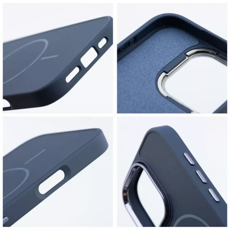 OEM korpus iPhone 13 Mini raamiga Mag-kate, ühilduv MagSafe'iga, mereväesinine