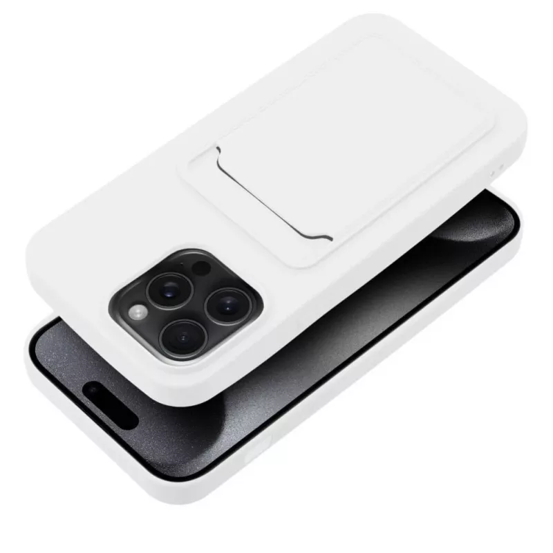 OEM Case for iPhone 15 Pro Max Card Case White