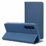 OEM Flip Case Samsung A54 5G Luna Book Carbon Blue