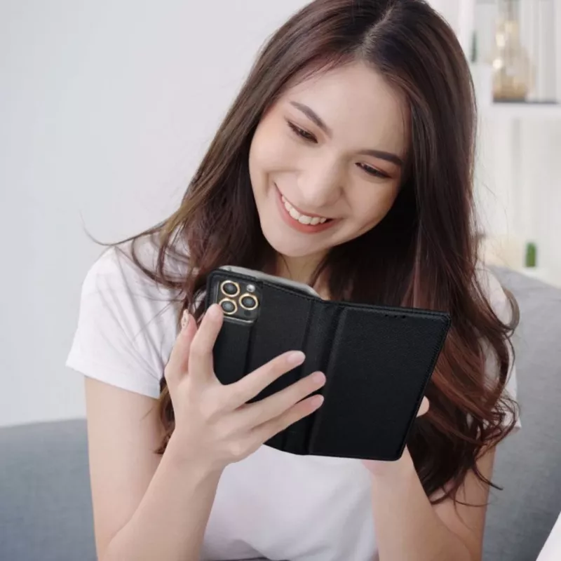 OEM Flip Case Samsung Galaxy Xcover 7 nutikohver must