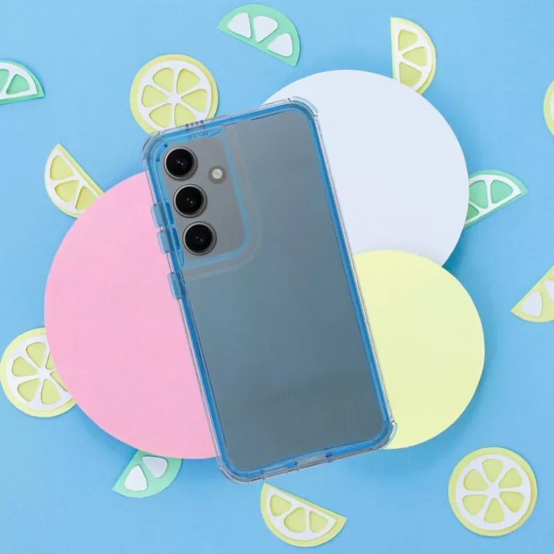 OEM MATRIX CLEAR Korp Samsung Galaxy A35 5G jaoks - Läbipaistev Sinine