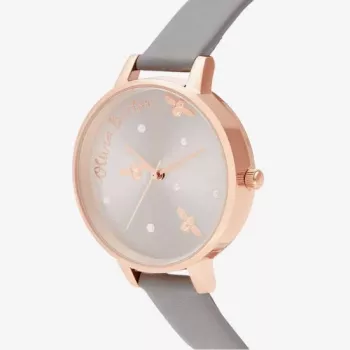 OLIVIA BURTON Wishing Star naiste kell OB16PQ03 34 mm Roosakuld