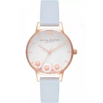 OLIVIA BURTON Naiste Taevane Kell OB16CH04 - 30mm Roosakuldne Roostevaba Teras