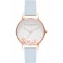 OLIVIA BURTON Naiste Taevane Kell OB16CH04 - 30mm Roosakuldne Roostevaba Teras